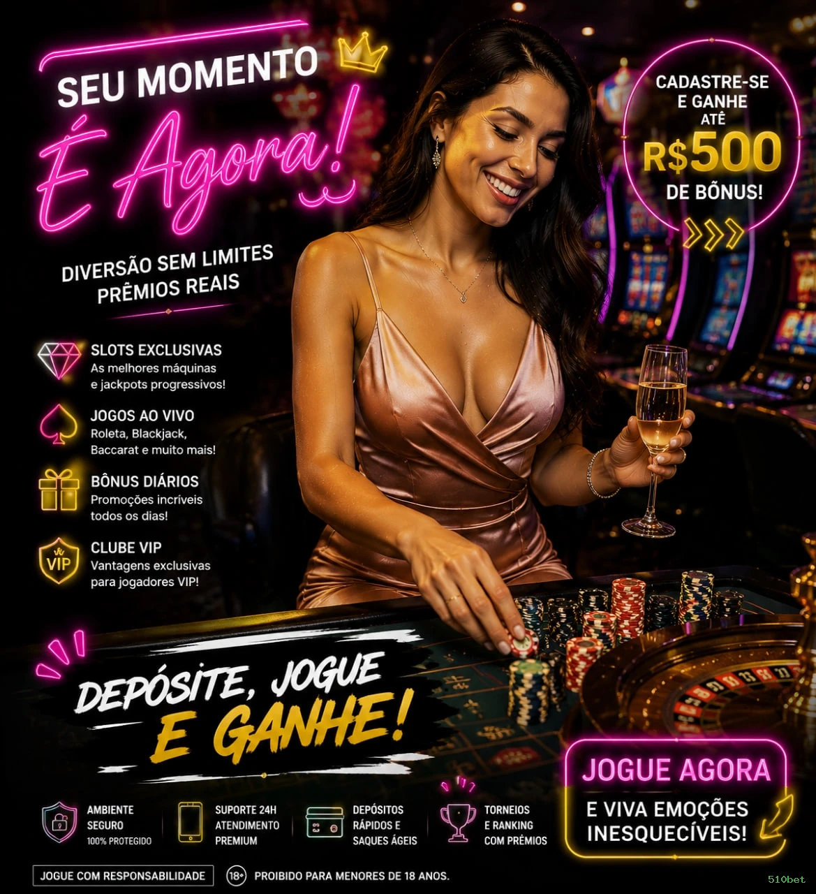 Cashback VIP 510bet - reembolso semanal